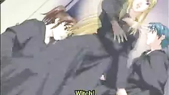 Busty hentai shemale grows out her dick for your ultimate pleasure!