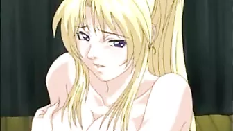 Busty hentai shemale grows out her dick for your ultimate pleasure!