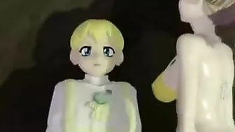 3D hentai monsters fucking and get off on their hot action!