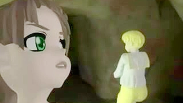 3D hentai monsters fucking and get off on their hot action!