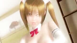 Shemale 3D hentai maids get fucked in ultimate fantasy sex scenes