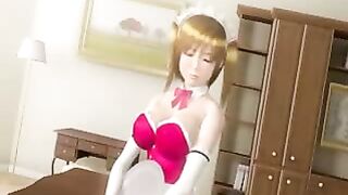 Shemale 3D hentai maids get fucked in ultimate fantasy sex scenes