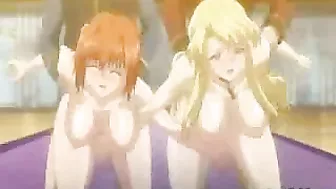 Hentai Shemale Porn with Big Tits - Two Sexy Ladies in Action