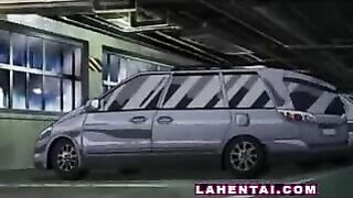 Hentai Babe Gets Fucked in the Car - Explosive Sex Scene!