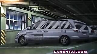 Hentai Babe Gets Fucked in the Car - Explosive Sex Scene!