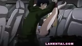 Hentai Babe Gets Fucked in the Car - Explosive Sex Scene!
