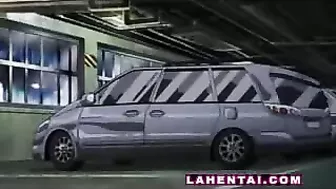 Hentai Babe Gets Fucked in the Car - Explosive Sex Scene!
