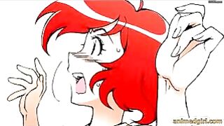 Hentai Princess Fingering Shemale Porn Video