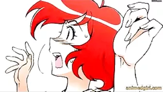 Hentai Princess Fingering Shemale Porn Video