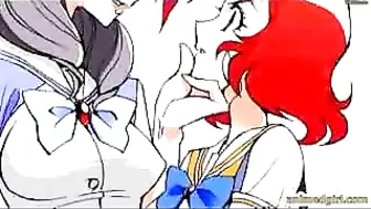 Hentai Princess Fingering Shemale Porn Video