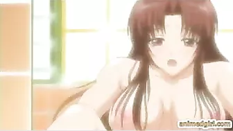 Busty Hentai Beauties Ride Hard on Dick!