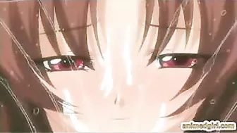 Busty Hentai Beauties Ride Hard on Dick!