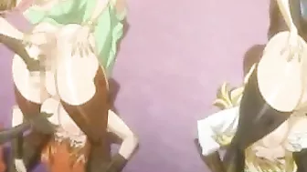 Bound Shemale Handjobs in Hentai Heaven