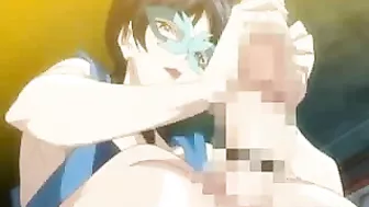 Bound Shemale Handjobs in Hentai Heaven