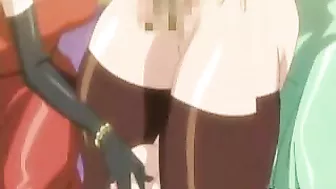 Bound Shemale Handjobs in Hentai Heaven