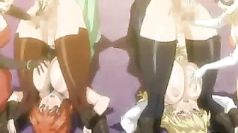 Bound Shemale Handjobs in Hentai Heaven