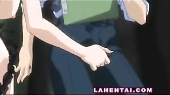 Hentai Anime Babe Gets Fucked Hard and Facialized