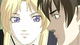 Hentai coed gets hardcore anal sex from shemale