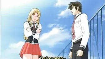 Hentai coed gets hardcore anal sex from shemale