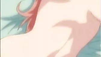 Shemale hentai receives mind-blowing oral sex and explosive cumshot