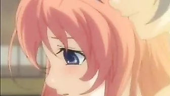 Shemale hentai receives mind-blowing oral sex and explosive cumshot