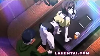 Hentai Girl Gets Rough Anal Action from Behind