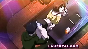 Hentai Girl Gets Rough Anal Action from Behind