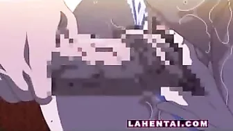 Hentai Girl Gets Rough Anal Action from Behind