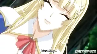 Juicy Hentai Babe Teases with Vibrators