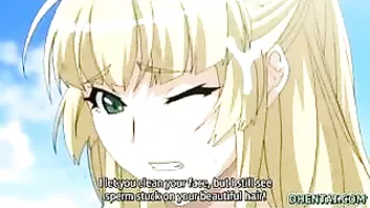 Juicy Hentai Babe Teases with Vibrators