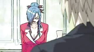 Unleash Your Fantasies with Busty Shemale Hentai Tittyfucking!