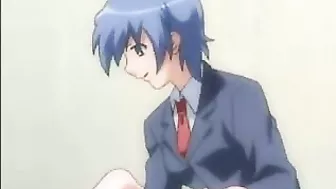 Tentacle hentai shemale coed gets mind-blowing handjob