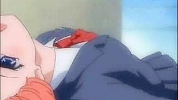 Tentacle hentai shemale coed gets mind-blowing handjob