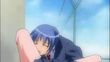 Tentacle hentai shemale coed gets mind-blowing handjob