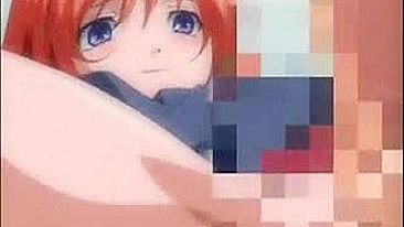 Tentacle hentai shemale coed gets mind-blowing handjob