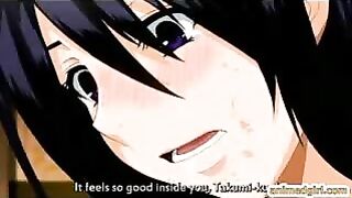 Horny Pregnant Hentai Babe with Big Tits Gets Fucked!