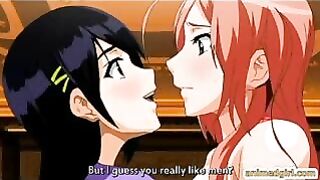 Horny Pregnant Hentai Babe with Big Tits Gets Fucked!
