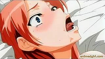 Horny Pregnant Hentai Babe with Big Tits Gets Fucked!