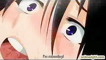 Horny Pregnant Hentai Babe with Big Tits Gets Fucked!