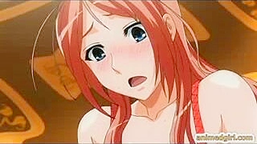 Horny Pregnant Hentai Babe with Big Tits Gets Fucked!