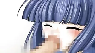 Hentai girl goes wild with hot oral sex and swallowing - must!