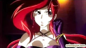 Hentai Hero Fucks Shemale and Girl in Mind-Blowing Threesome