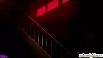 Hentai Hero Fucks Shemale and Girl in Mind-Blowing Threesome