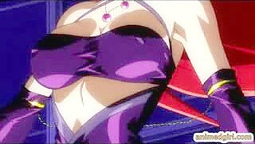 Hentai Hero Fucks Shemale and Girl in Mind-Blowing Threesome