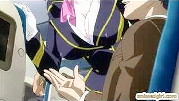 Hentai Hero Fucks Shemale and Girl in Mind-Blowing Threesome