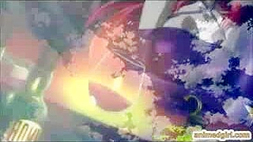 Hentai Hero Fucks Shemale and Girl in Mind-Blowing Threesome