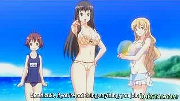 Anime Hentai Beach Sex - Hentai Beach Fun - Swimsuit Oral Sex and Riding | AREA51.PORN