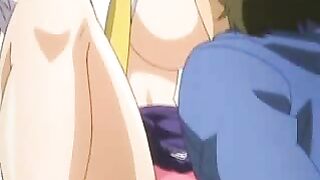 Horny Hentai Maid Gets Licked by Big Boobs! Now!