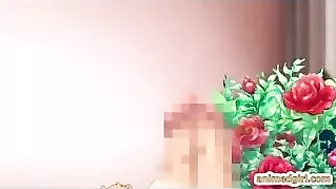 Hentai Maid Masturbates with Toy while Dressed in Shemale Attire