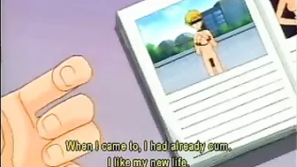 Hentai Boy's Assfuck Strapped on by Captor